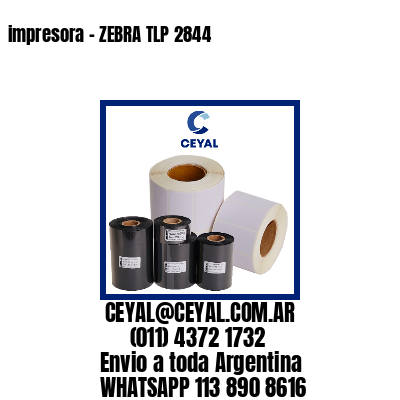 impresora – ZEBRA TLP 2844