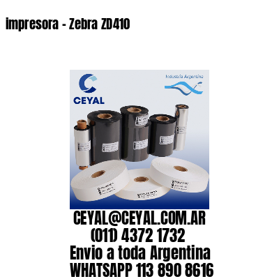 impresora – Zebra ZD410