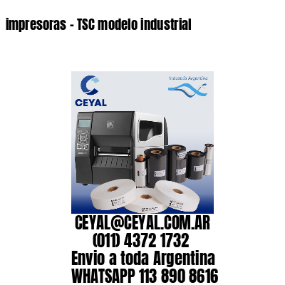 impresoras – TSC modelo industrial