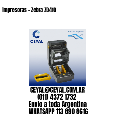 impresoras – Zebra ZD410