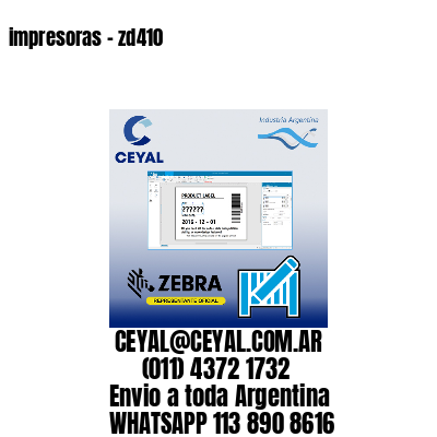 impresoras – zd410