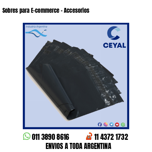 Sobres para E-commerce – Accesorios