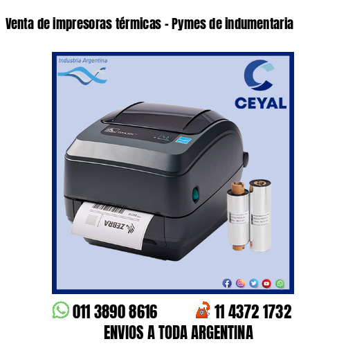 Venta de impresoras térmicas – Pymes de indumentaria