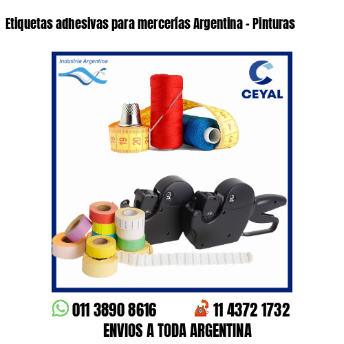 Etiquetas adhesivas para mercerías Argentina – Pinturas