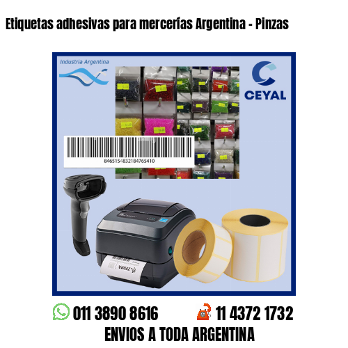 Etiquetas adhesivas para mercerías Argentina – Pinzas