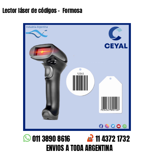 Lector láser de códigos –  Formosa