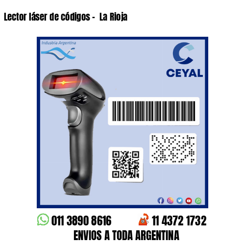Lector láser de códigos –  La Rioja