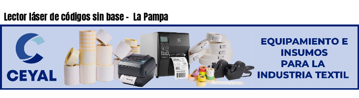 Lector láser de códigos sin base -  La Pampa