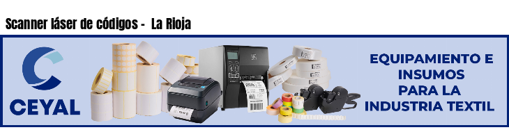 Scanner láser de códigos - La Rioja