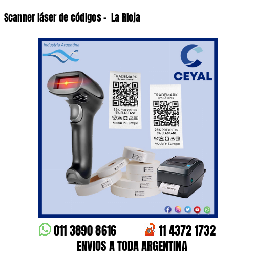 Scanner láser de códigos –  La Rioja