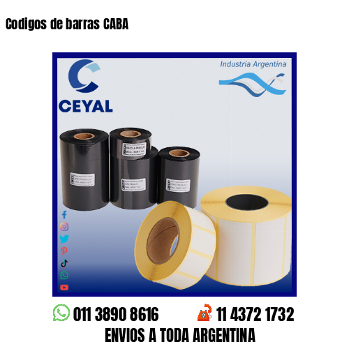Codigos de barras CABA