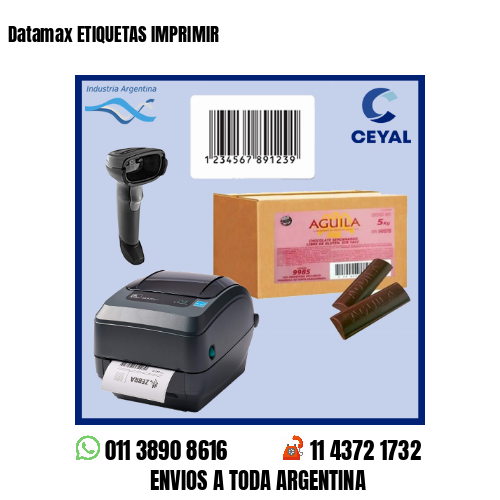 Datamax ETIQUETAS IMPRIMIR