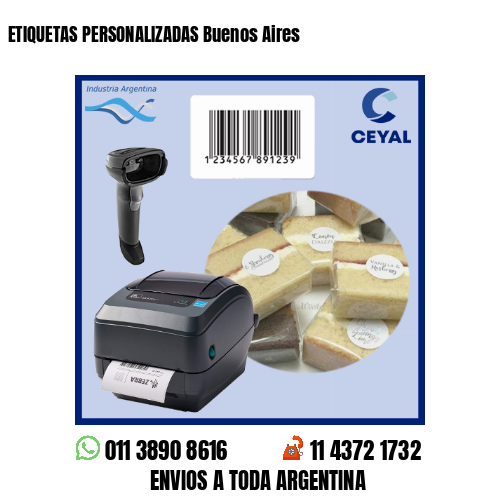 ETIQUETAS PERSONALIZADAS Buenos Aires
