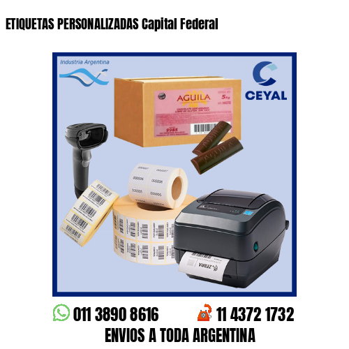 ETIQUETAS PERSONALIZADAS Capital Federal