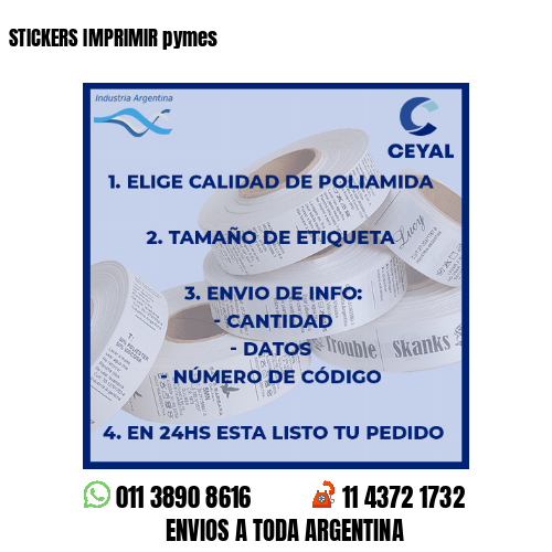 STICKERS IMPRIMIR pymes