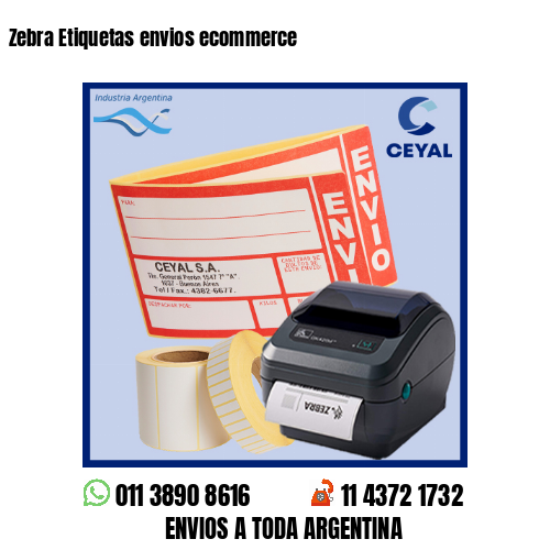 Zebra Etiquetas envios ecommerce