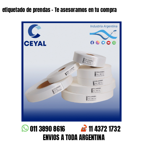 etiquetado de prendas – Te asesoramos en tu compra