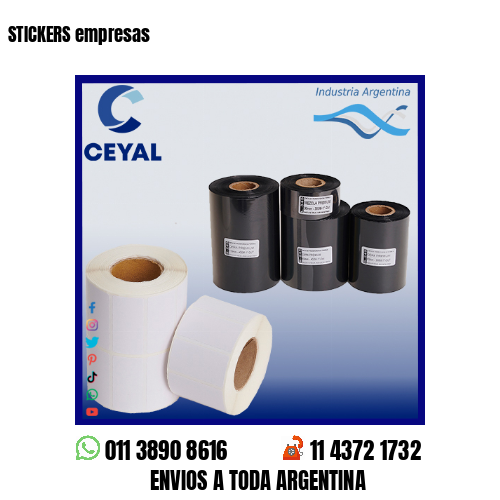 STICKERS empresas
