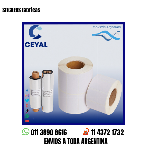 STICKERS fabricas