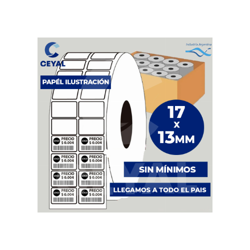 etiqueta precio 17×13 Capital Federal