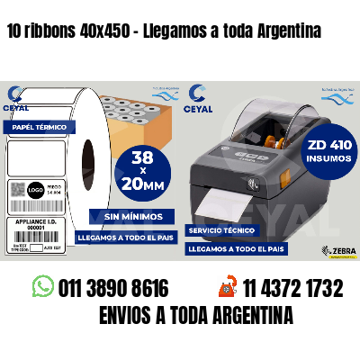 10 ribbons 40x450 - Llegamos a toda Argentina