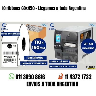 10 ribbons 60x450 - Llegamos a toda Argentina