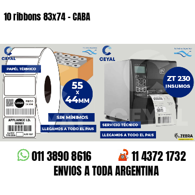 10 ribbons 83x74 - CABA