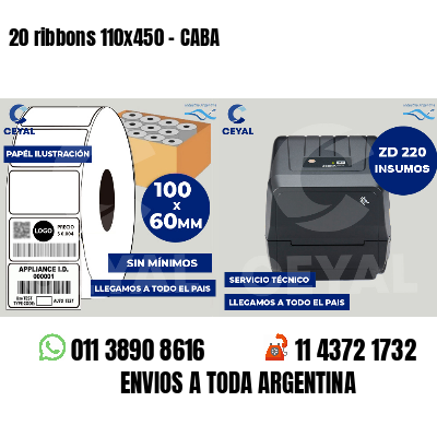 20 ribbons 110x450 - CABA