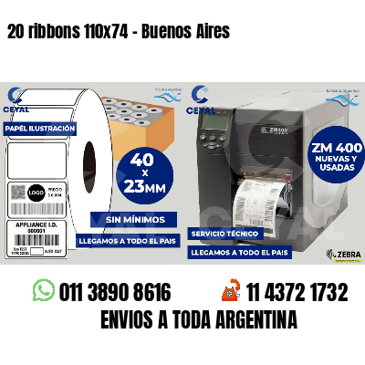 20 ribbons 110x74 - Buenos Aires