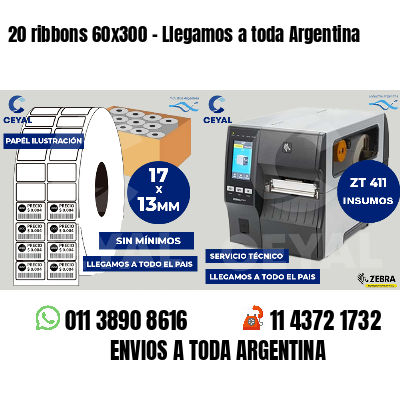 20 ribbons 60x300 - Llegamos a toda Argentina