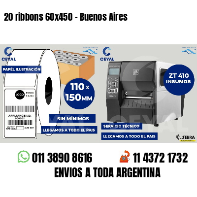 20 ribbons 60x450 - Buenos Aires
