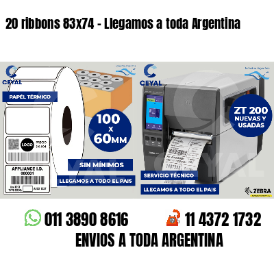 20 ribbons 83x74 - Llegamos a toda Argentina