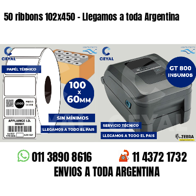 50 ribbons 102x450 - Llegamos a toda Argentina