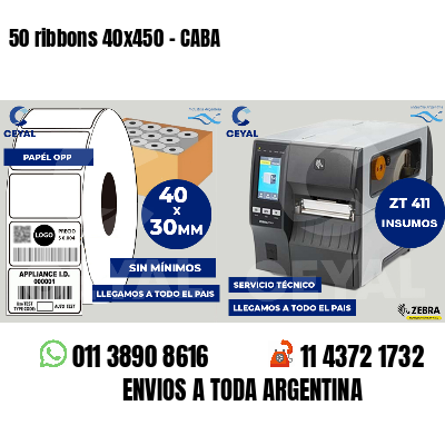 50 ribbons 40x450 - CABA