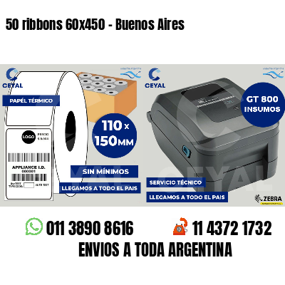 50 ribbons 60x450 - Buenos Aires