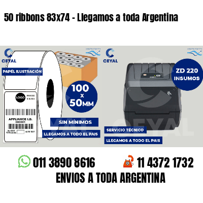 50 ribbons 83x74 - Llegamos a toda Argentina