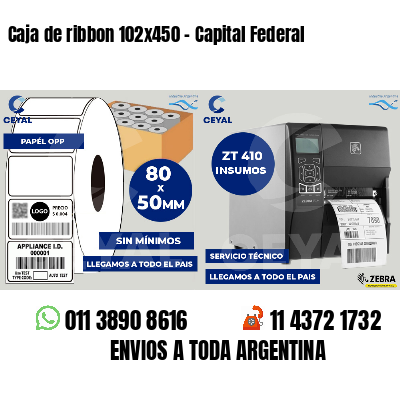 Caja de ribbon 102x450 - Capital Federal