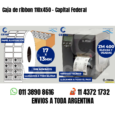 Caja de ribbon 110x450 - Capital Federal