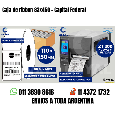 Caja de ribbon 83x450 - Capital Federal