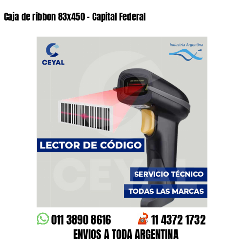 Caja de ribbon 83x450 - Capital Federal