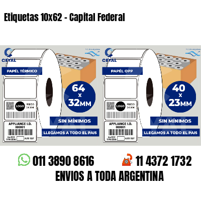 Etiquetas 10×62 – Capital Federal