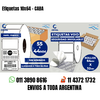 Etiquetas 10×64 – CABA