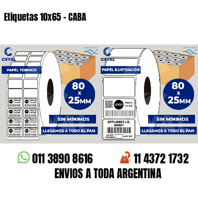Etiquetas 10×65 – CABA