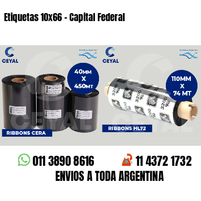 Etiquetas 10x66 - Capital Federal