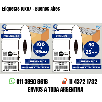 Etiquetas 10×67 – Buenos Aires
