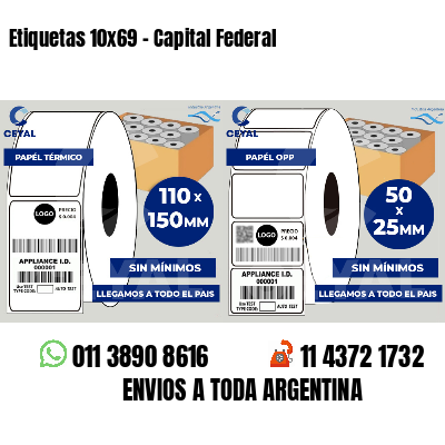 Etiquetas 10×69 – Capital Federal