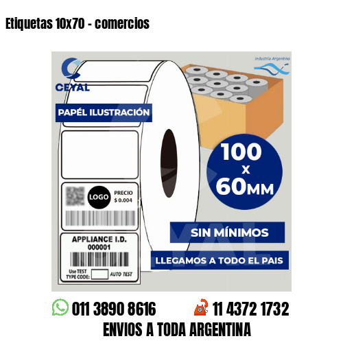 Etiquetas 10×70 – comercios