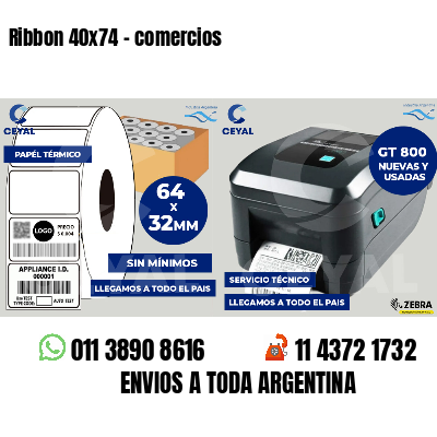 Ribbon 40x74 - comercios