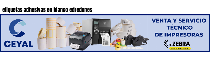etiquetas adhesivas en blanco edredones
