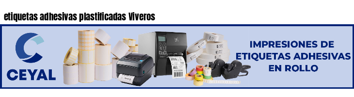 etiquetas adhesivas plastificadas Viveros